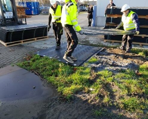 Medarbejdere der er i gang